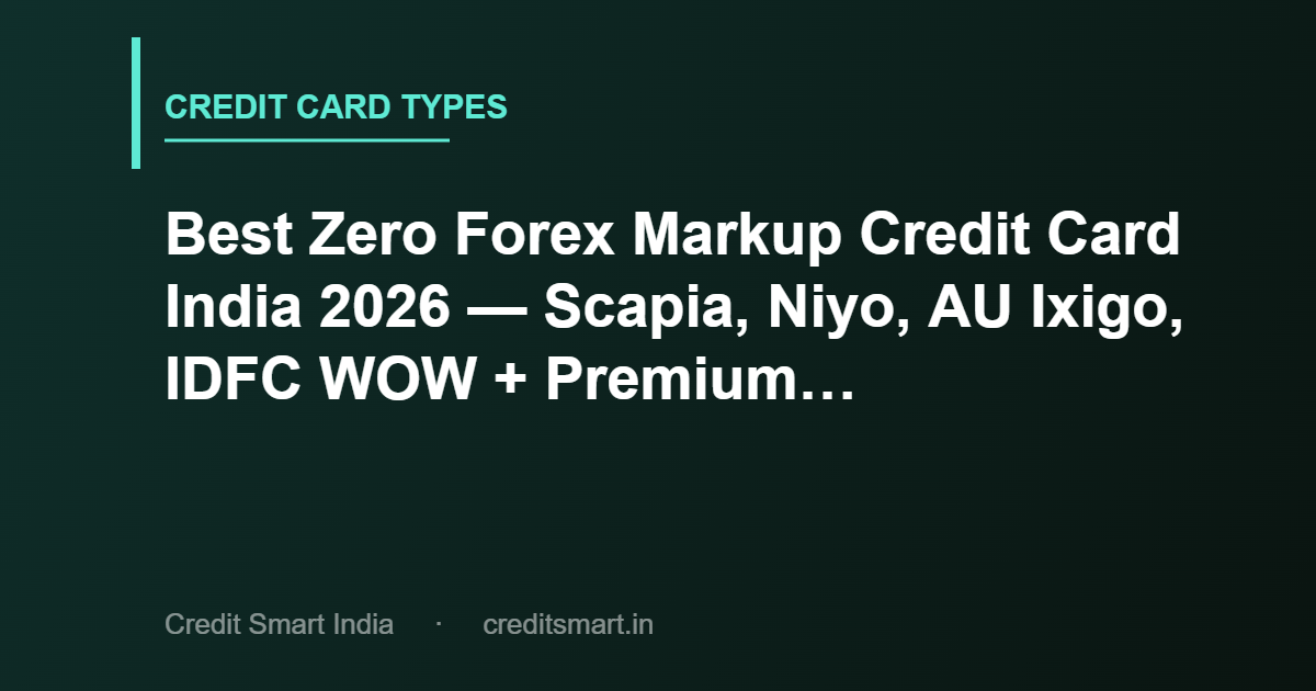 best-zero-forex-markup-credit-card-india-cover-cs