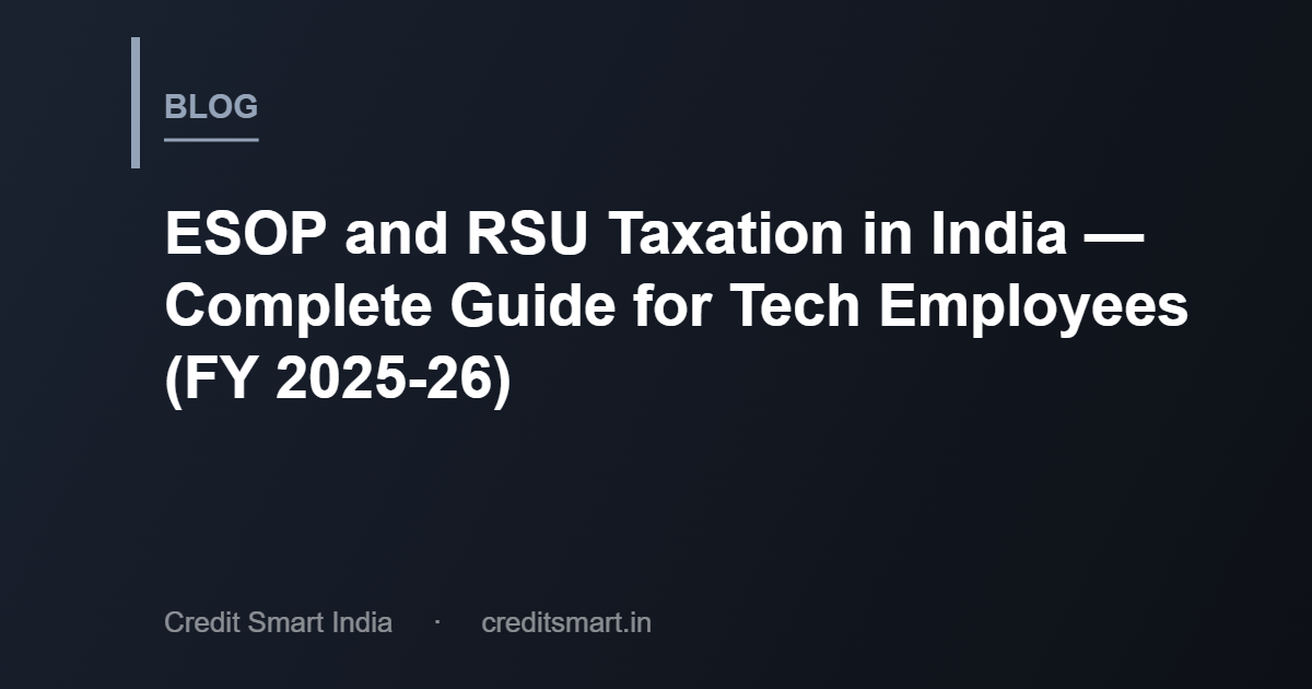 esop-rsu-taxation-india-vesting-exercise-sale-cover-cs